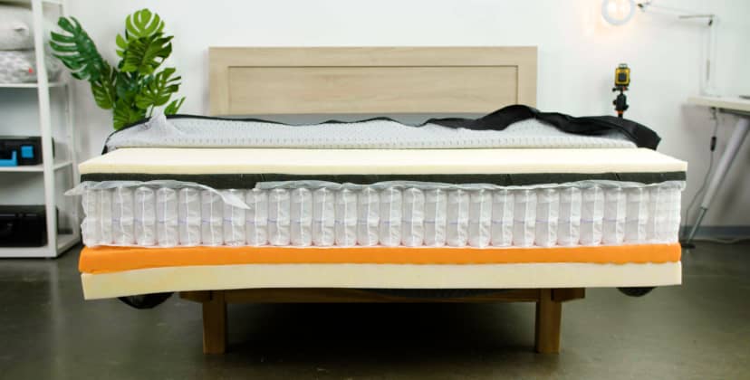 Best Cooling Mattress of 2025 - Best Mattress for Combo Sleepers - Layla Hybrid - 3