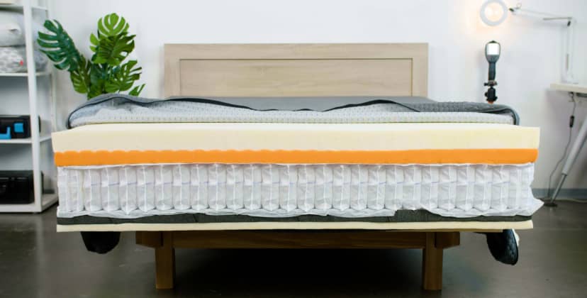 Best Mattress for Hip Pain - Best Mattress for Hot Sleepers - Layla Hybrid - 2