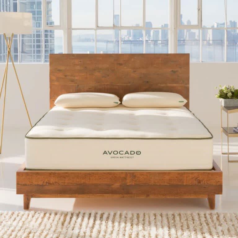Best Latex Mattresses of 2025 - Best for Spinal Alignment - Avocado Green Mattress
