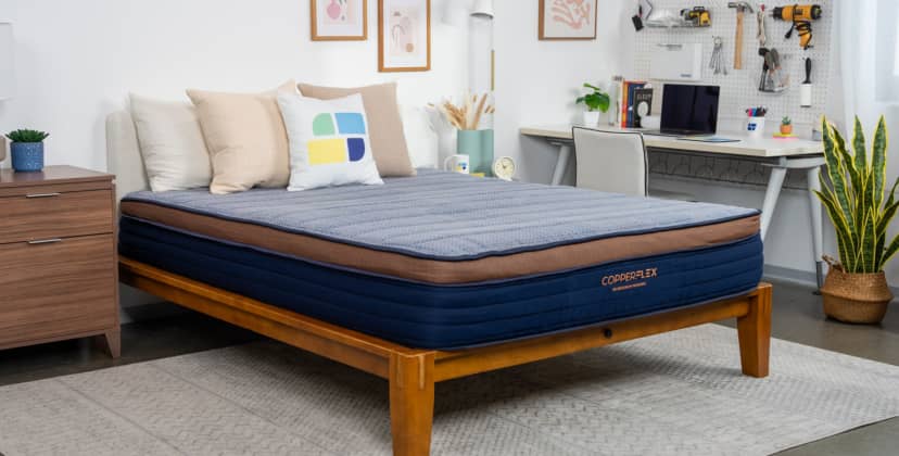 Most Comfortable Mattress - Best Value Mattress - Brooklyn Bedding CopperFlex Memory Foam