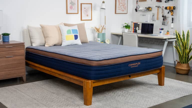 Most Comfortable Mattress - Best Value - Brooklyn Bedding CopperFlex Memory Foam