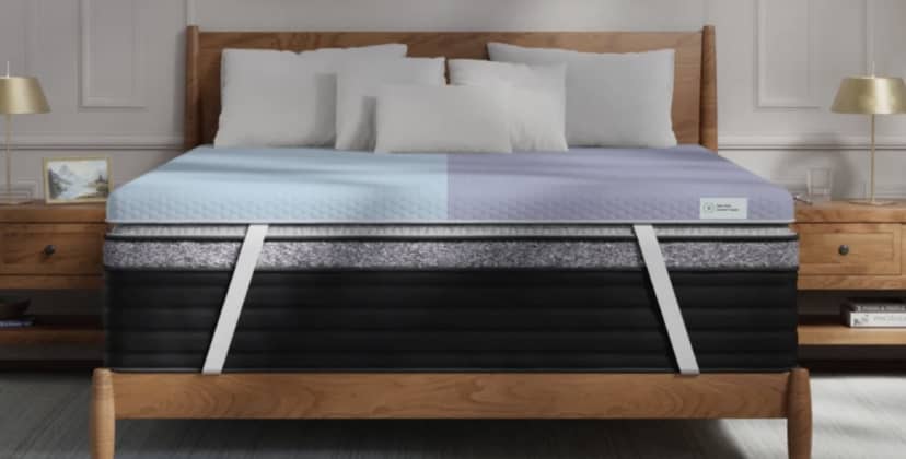 Best Mattress Toppers of 2025 - Best for Couples - Helix Dual Comfort Mattress Topper