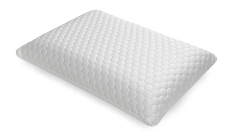 Best Pillows for Side Sleepers - Best Temperature Regulating - Helix GlacioTex Cooling Memory Foam Pillow - Side Sleeper