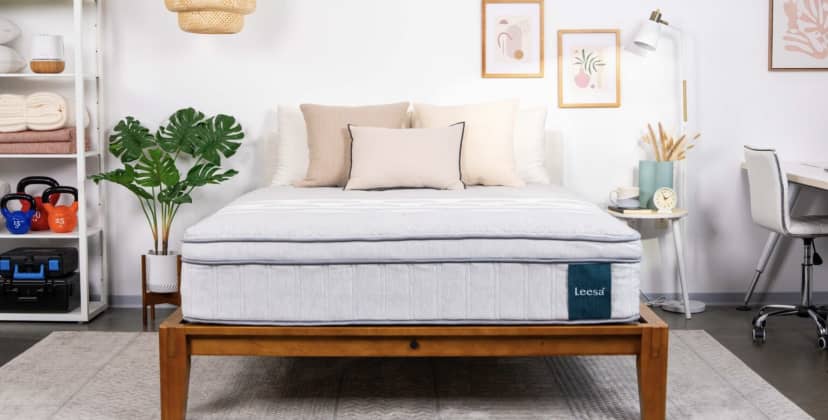Best Mattress for Heavy People - Best Mattress for Couples - Leesa Plus Hybrid Mattress - 2