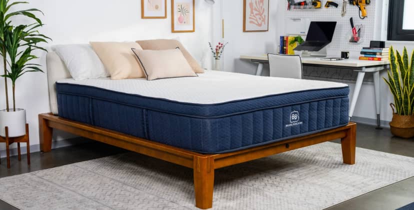 Best Mattress for Heavy People - Best Mattress for Hot Sleepers - Brooklyn Bedding Aurora Luxe - 1
