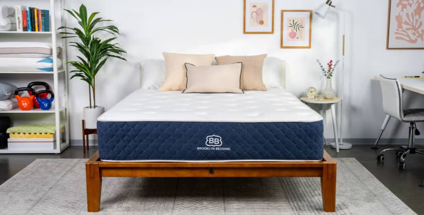 Best Mattress for Side Sleepers - Best Mattress for Shoulder Pain - Brooklyn Bedding Signature Hybrid - Soft - 1
