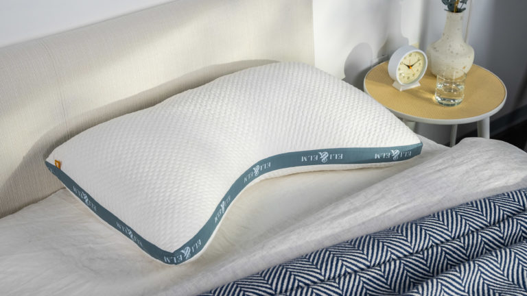 Best Pillows for Neck Pain - Best for Side Sleepers - Eli & Elm Cotton Side-Sleeper Pillow