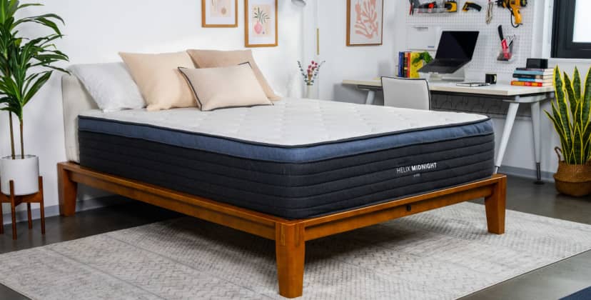The Best Mattress for Back Pain: Our Expert Picks - Best Mattress for Side Sleepers - Helix Midnight Luxe - 2