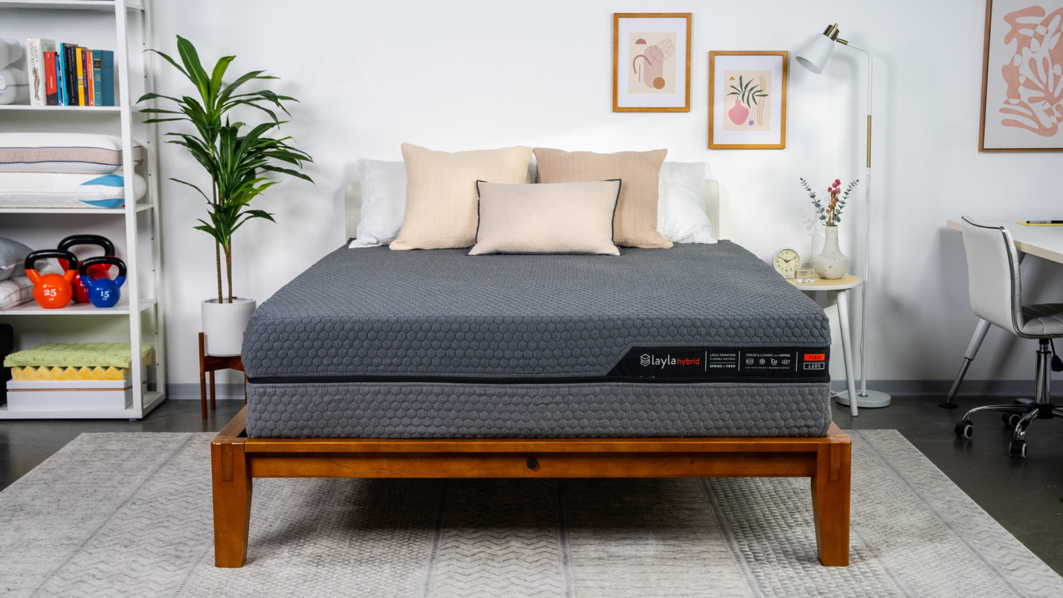 The Best Mattress in a Box - Best Mattress for Hot Sleepers - Layla Hybrid - 1
