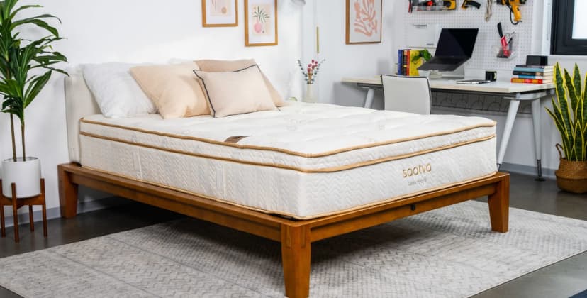 Best Cooling Mattress of 2025 - Best Luxury Mattress - Saatva Latex Hybrid - 2