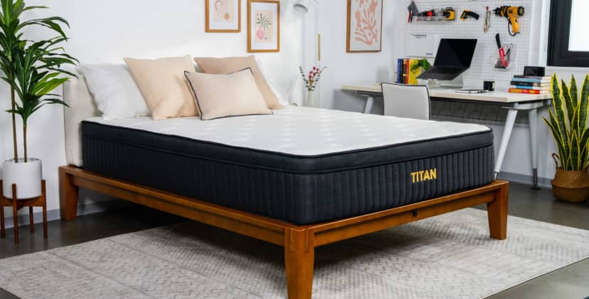 Best Mattress for Heavy People - Best Mattress Overall - Titan Plus Luxe - 2