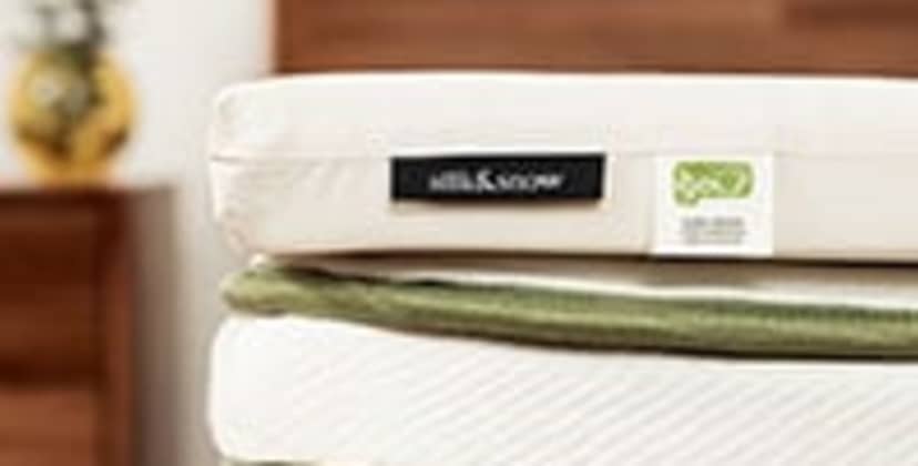 Best Mattress Toppers of 2025 - Best for Back Pain - Silk & Snow Organic Mattress Topper